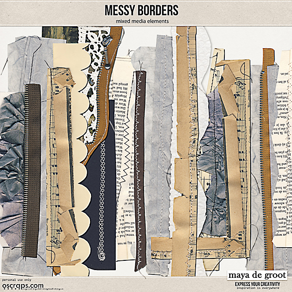 Messy Borders by Maya de Groot 