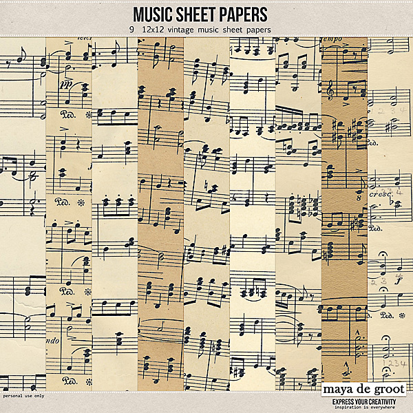 Music Sheet Papers