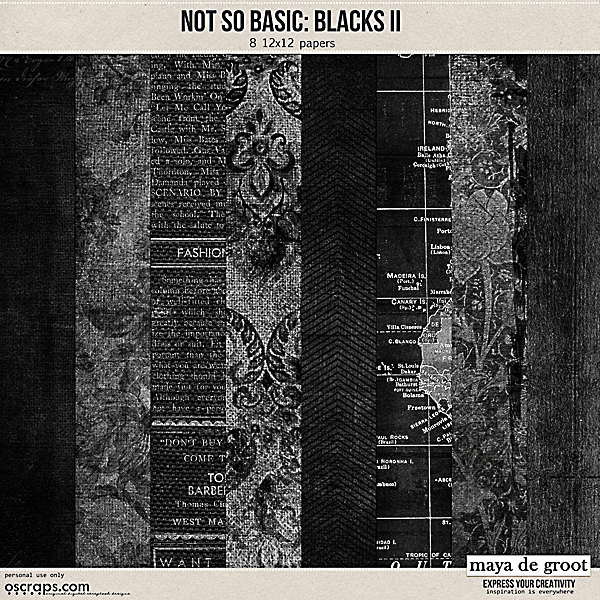 Not So Basic: Blacks II