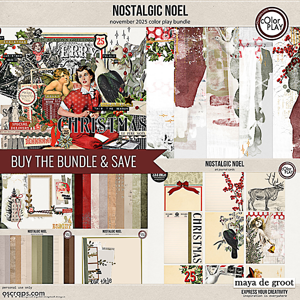Nostalgic Noel Bundle by Maya de Groot