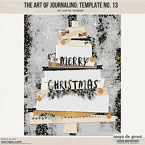 The Art of Journaling: Template no. 13