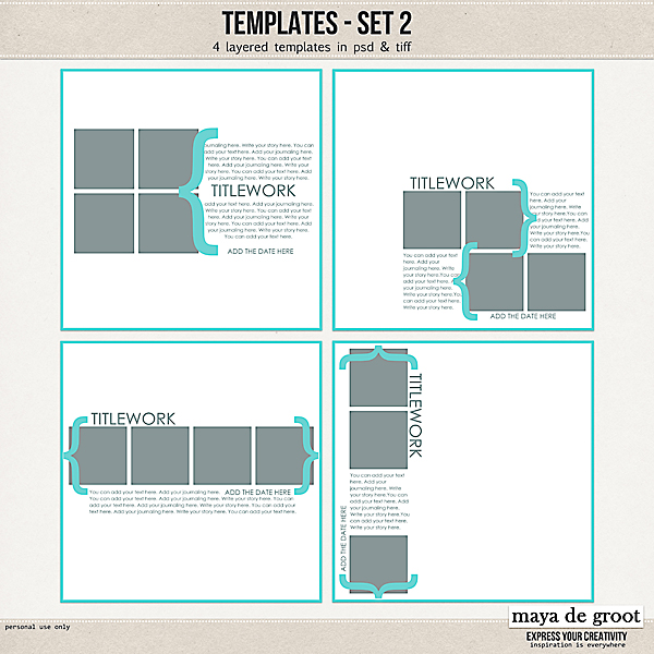 Templates Set 2