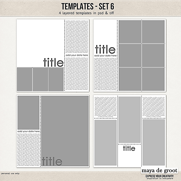 Templates Set 6