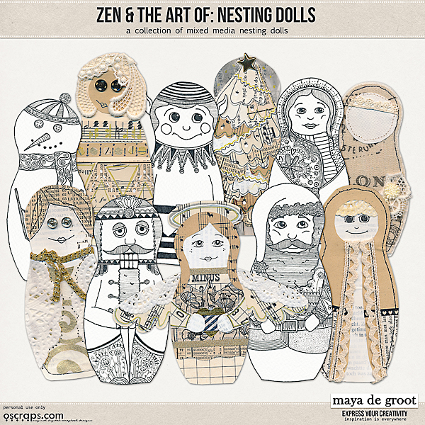 Zen and the Art of:  Nesting Dolls