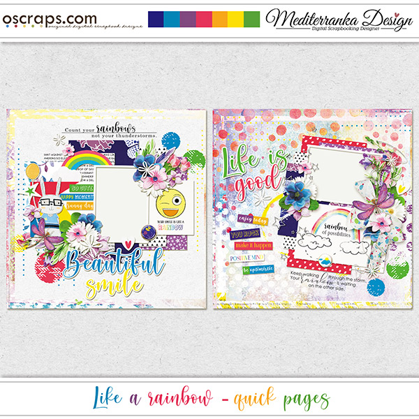 New Digital Scrapbooking Supplies Each Week at Oscraps, Scrapbook Supplies  Love 