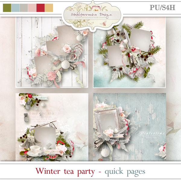 Winter tea party (Quick pages)
