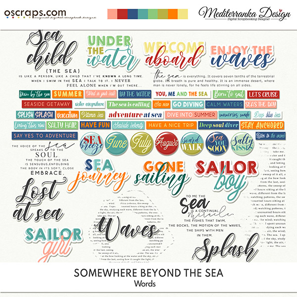 Somewhere beyond the sea (Words) 