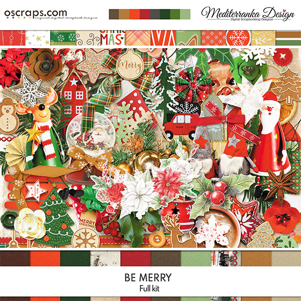 New Digital Scrapbooking Supplies Each Week at Oscraps