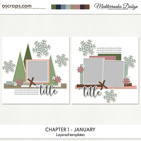 Chapter 1 - January (Layered templates)