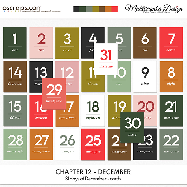 Chapter 12 - December (31 days of December - cards)