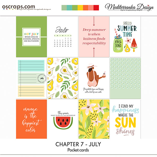 Chapter 7 - July (Pocket cards) 
