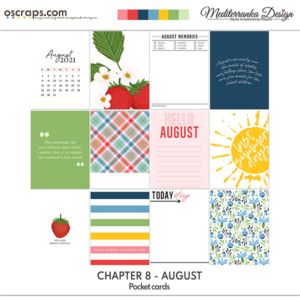 Chapter 8 - August (Pocket cards)
