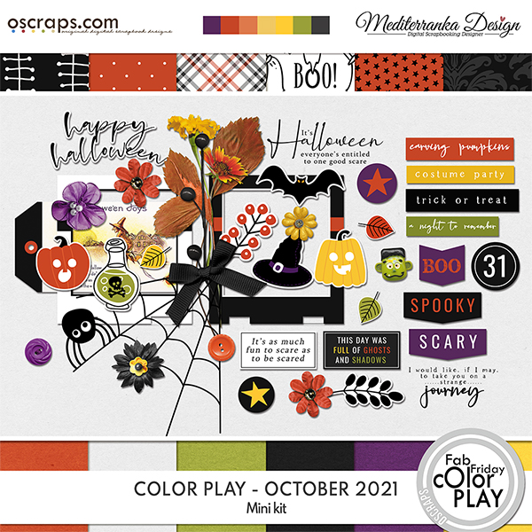 Color play - October 2021 (Mini kit) 