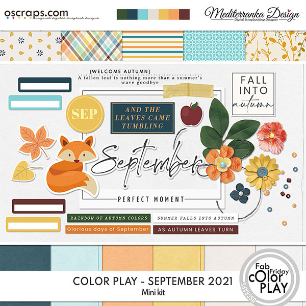 Color play - September 2021 (Mini kit) 