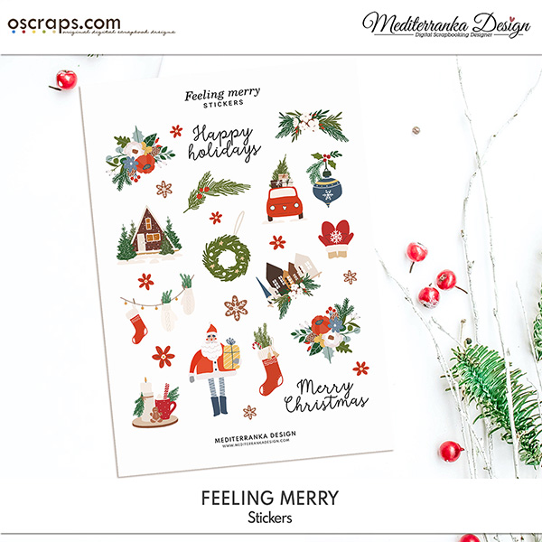 Feeling merry (Stickers) 