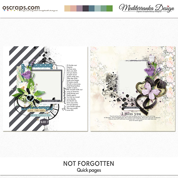 New Digital Scrapbooking Supplies Each Week at Oscraps