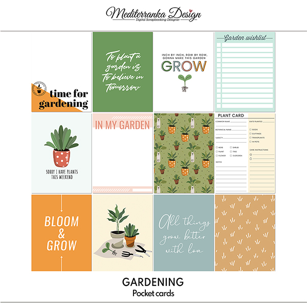 Gardening (Pocket cards)