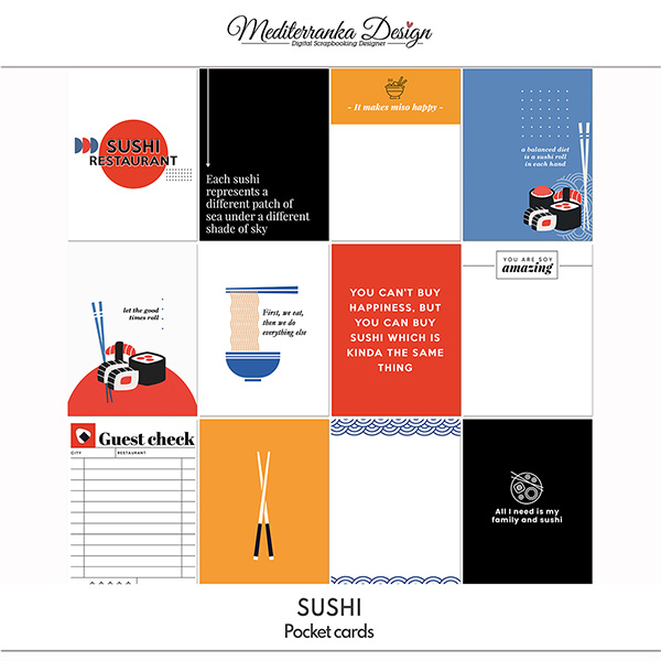 Sushi (Pocket cards)  