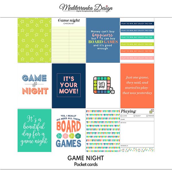 Game night (Pocket cards)