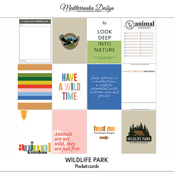 Wildlife park (Pocket cards)  