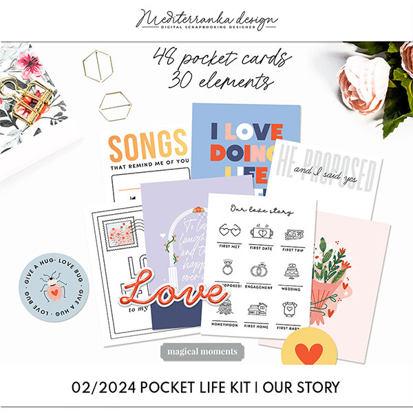 February 2024 Pocket life kit (Our story) 