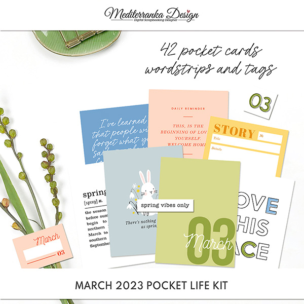 March 2023 Pocket life kit (Full kit) 
