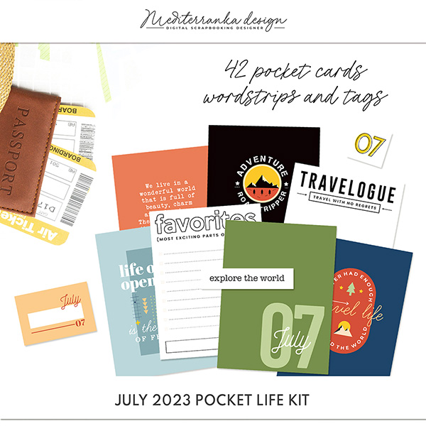 July 2023 Pocket life kit (Full kit)