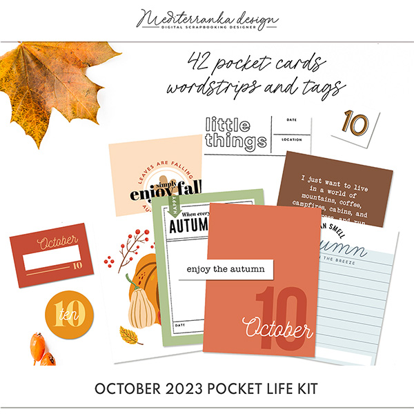 October 2023 Pocket life kit (Full kit)