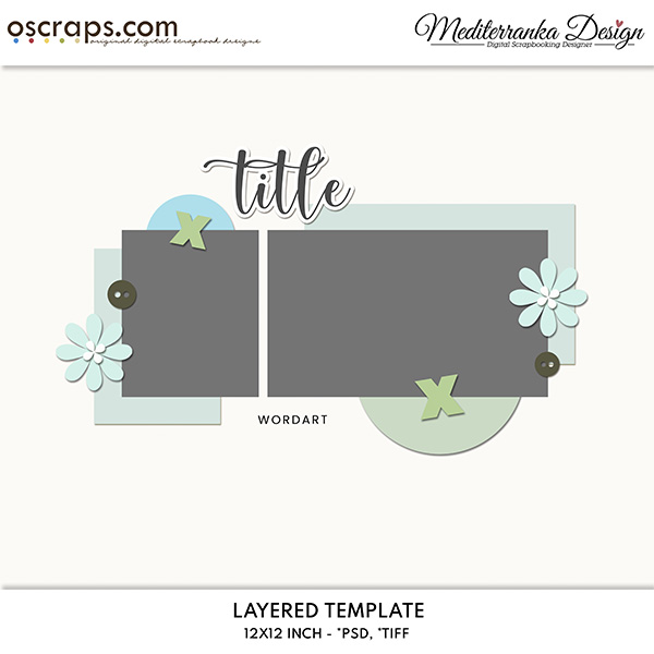 Layered template