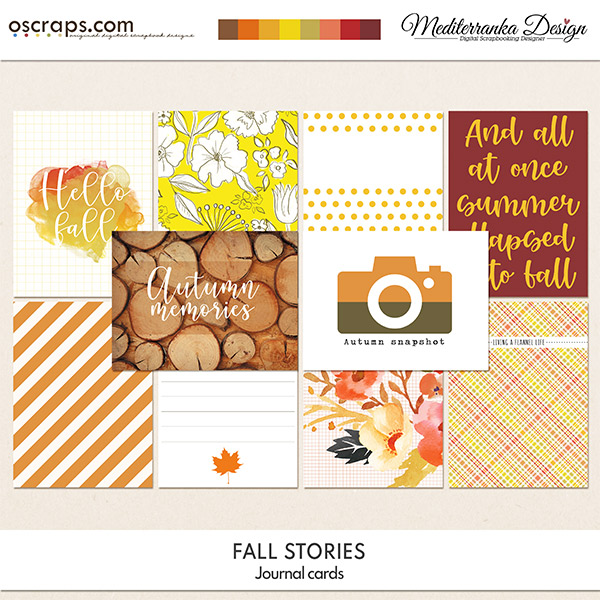 Fall stories (Journal cards) 