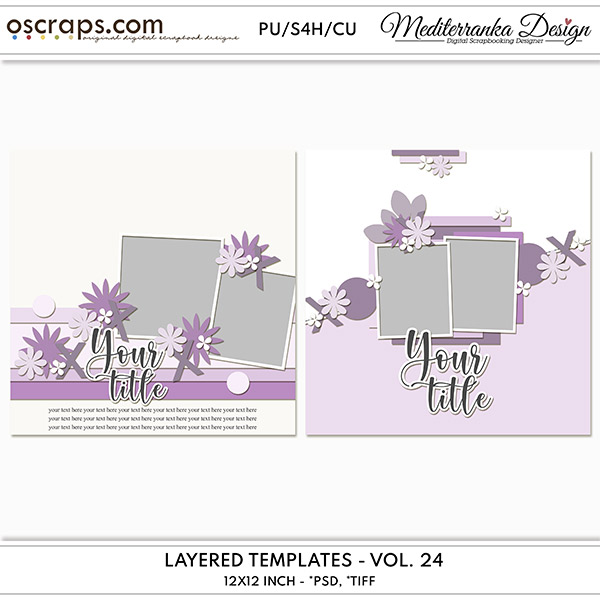 Layered templates - Vol. 24 