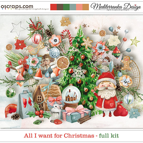 All I want for Christmas (Full kit) 