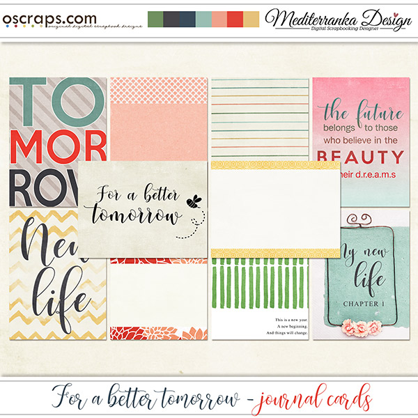 New Digital Scrapbooking Supplies Each Week at Oscraps