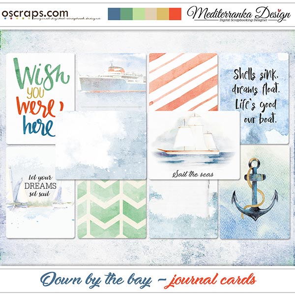 Down by the bay (Journal cards)