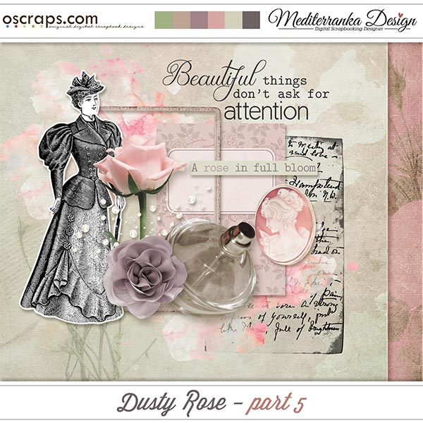 Dusty rose - part 5 (Mini kit) 