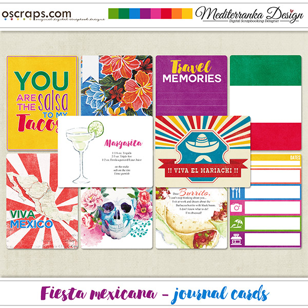 Fiesta mexicana (Journal cards)