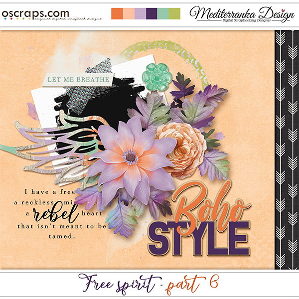 New Digital Scrapbooking Supplies Each Week at Oscraps