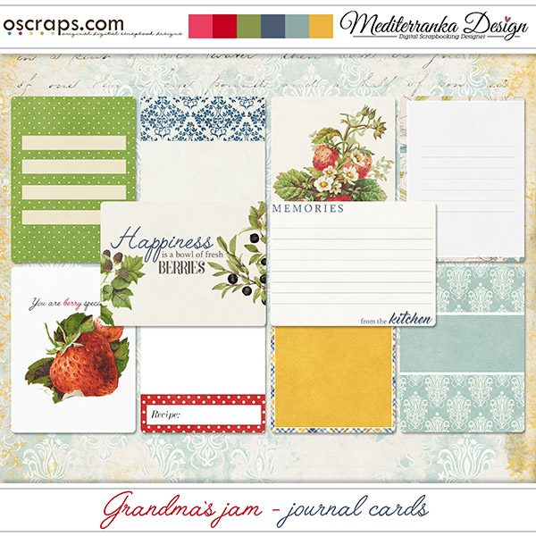 New Digital Scrapbooking Supplies Each Week at Oscraps