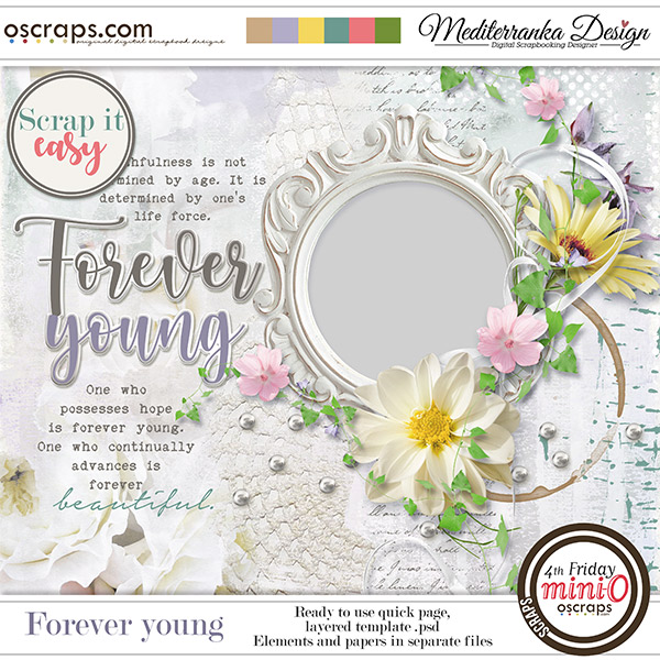Scrap it easy: Forever young (Mini kit) 