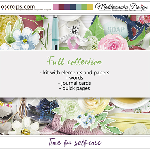 New Digital Scrapbooking Supplies Each Week at Oscraps