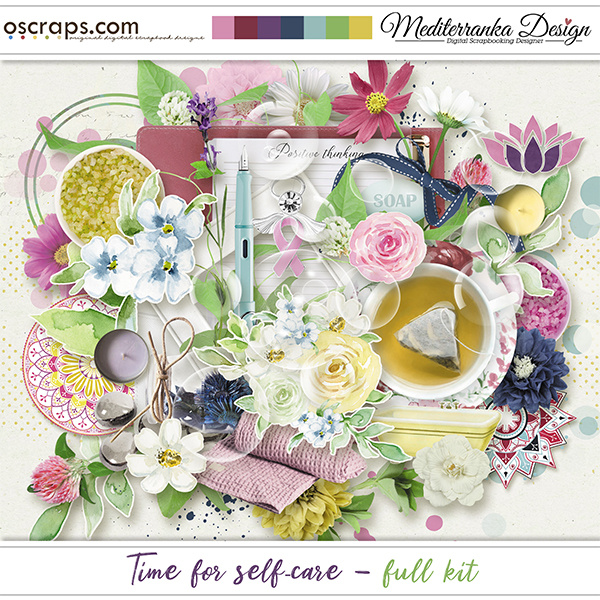 New Digital Scrapbooking Supplies Each Week at Oscraps