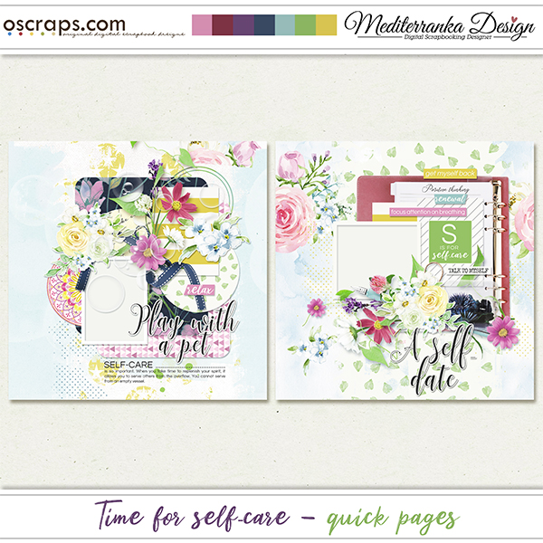 New Digital Scrapbooking Supplies Each Week at Oscraps