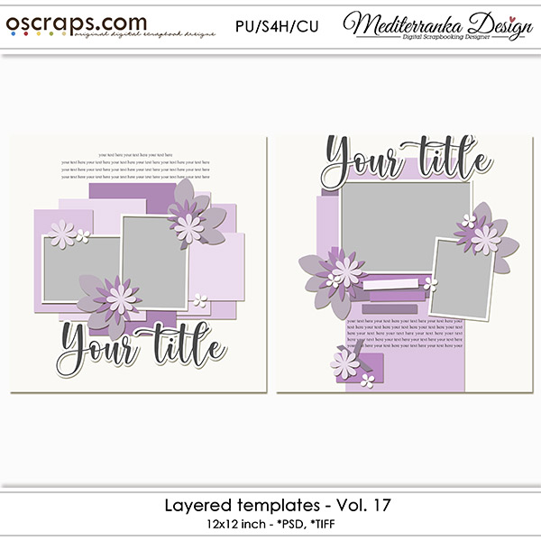 Layered templates - Vol. 17  