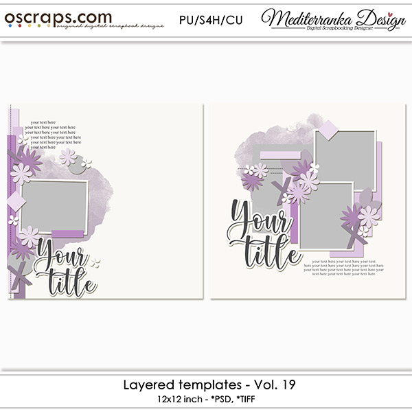 Layered templates - Vol. 19   