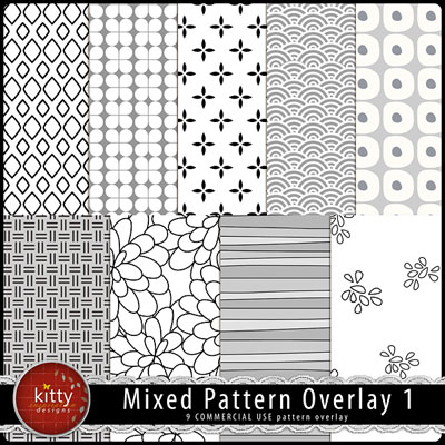 Mixed Pattern Overlay 01 CU