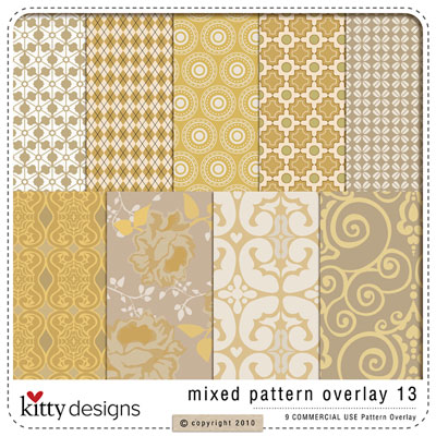 Mixed Pattern Overlay 13 CU