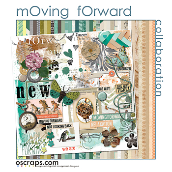 Moving Forward - Oscraps 2014 Collaborative Kit
