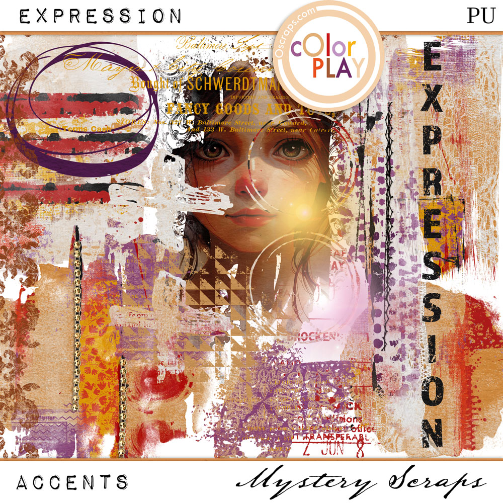 Expression Accents by Mystery Scraps