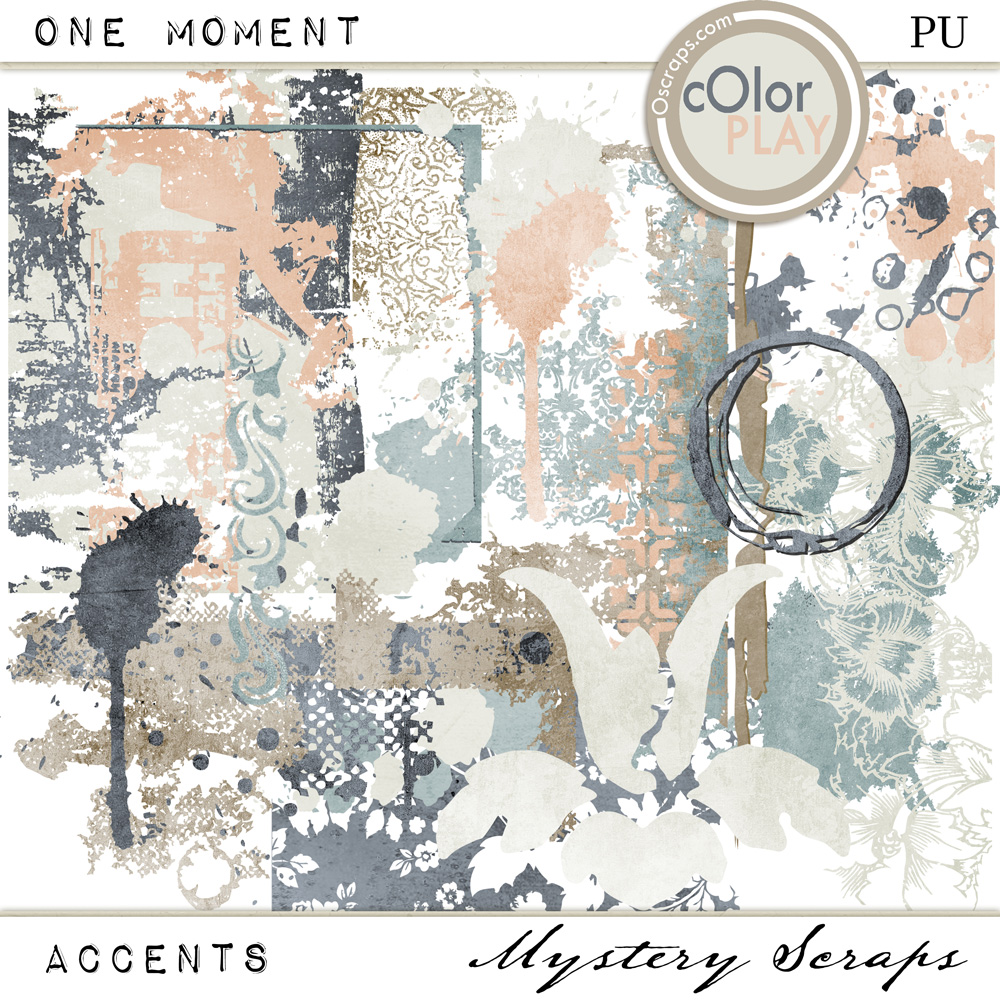 One Moment Accents by Mystery Scraps 
