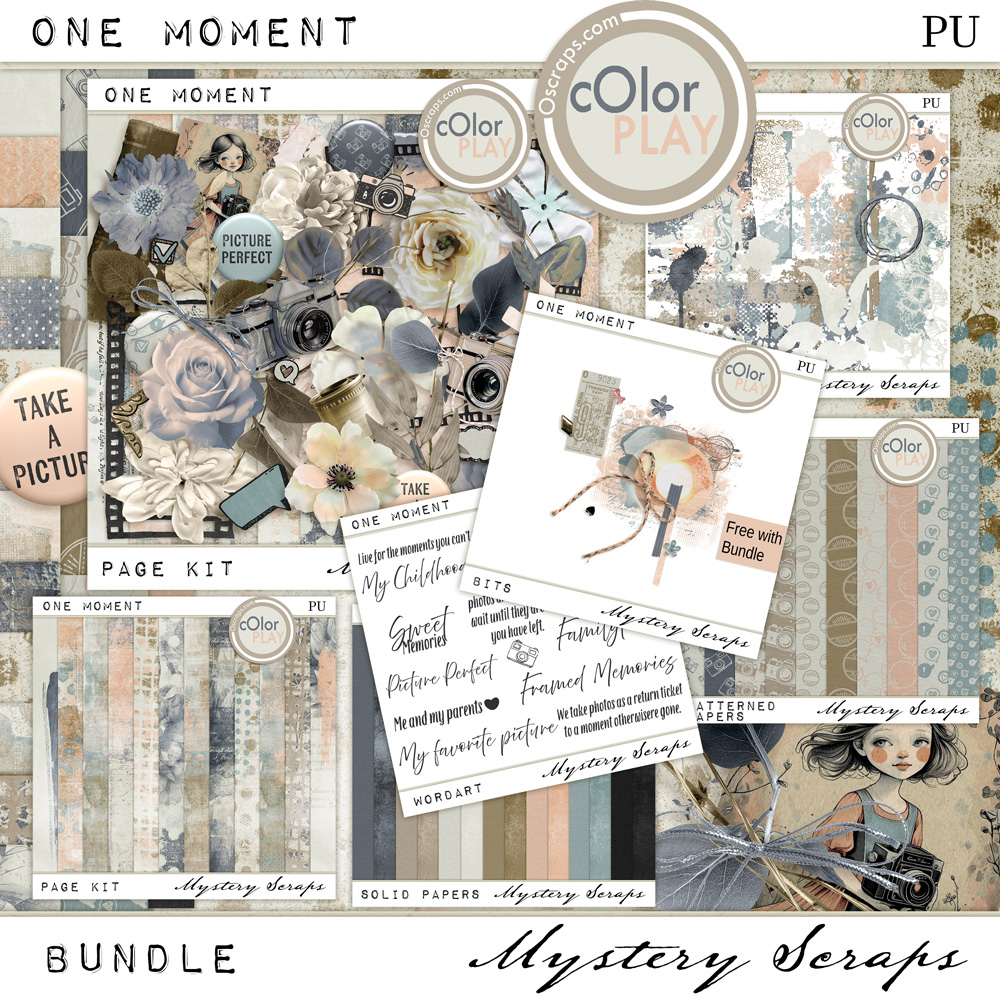 One Moment Bundle by Mystery Scraps  